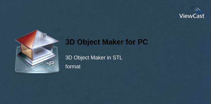 3D Object Maker for PC screenshot