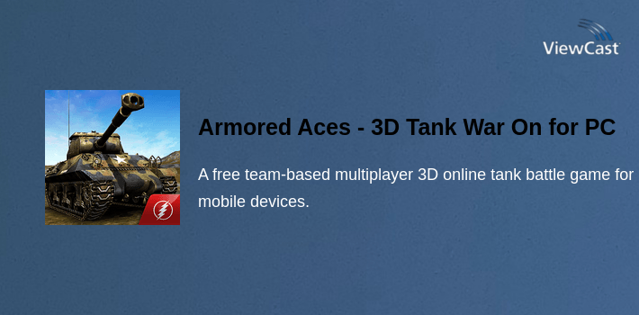 Armored Aces - 3D Tank War Online for PC screenshot