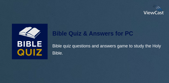 Bible Quiz & Answers for PC screenshot