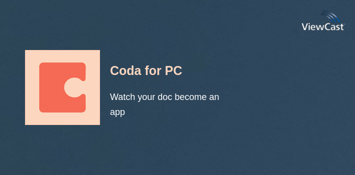 Coda for PC screenshot