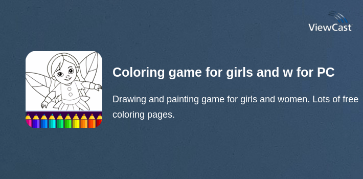 Coloring game for girls and women for PC screenshot