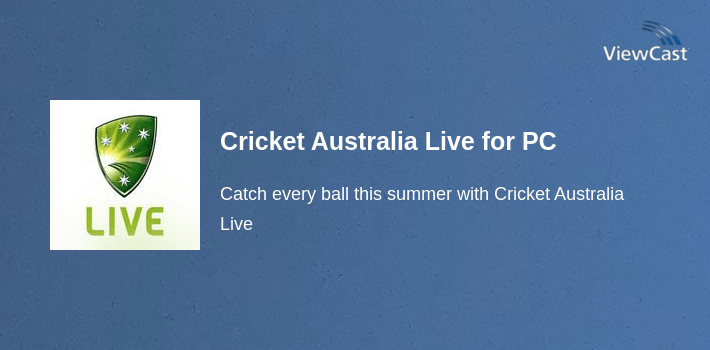 Cricket Australia Live for PC screenshot