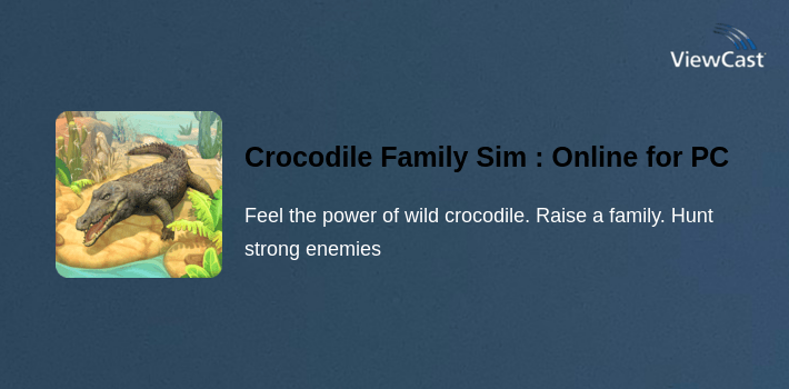 Crocodile Family Sim : Online for PC screenshot