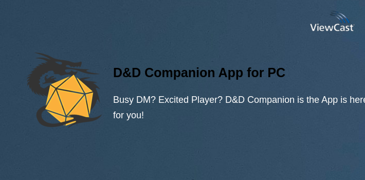 D&D Companion App for PC screenshot