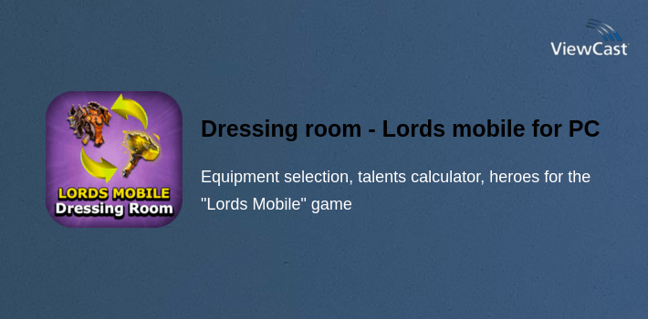 Dressing room - Lords mobile for PC screenshot