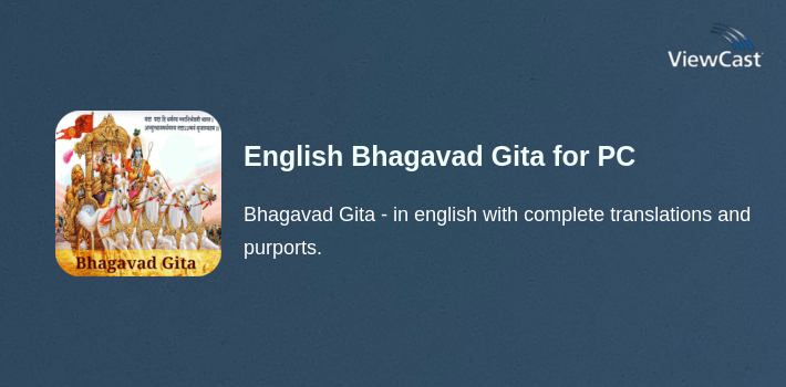 English Bhagavad Gita for PC screenshot