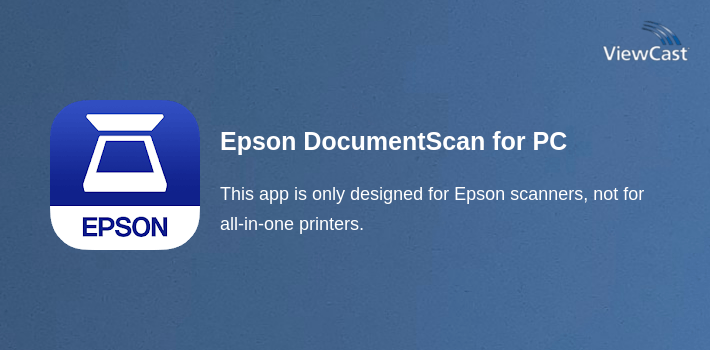 Epson DocumentScan for PC screenshot