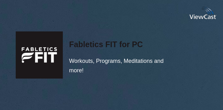 Fabletics FIT for PC screenshot
