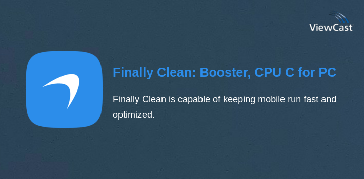 Finally Clean: Booster, CPU Cooler for PC screenshot