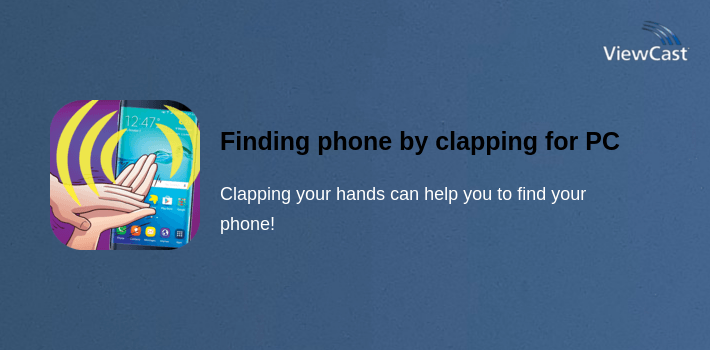 Finding phone by clapping for PC screenshot