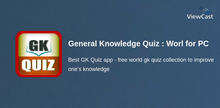 General Knowledge Quiz : World GK for PC screenshot