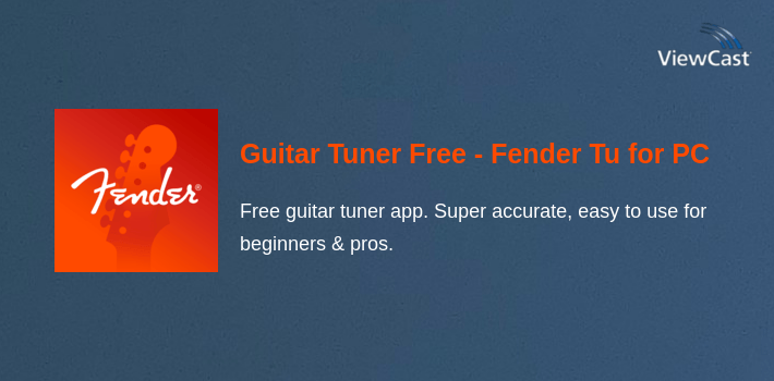 Guitar Tuner Free - Fender Tune for PC screenshot