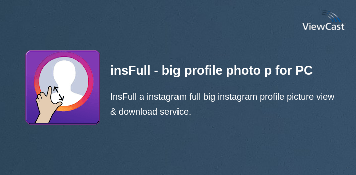 insFull - big profile photo picture for PC screenshot