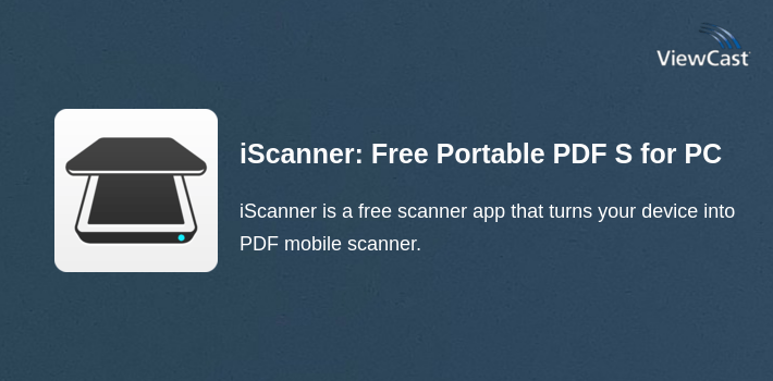 Download iScanner: Free Portable PDF Scanner App for PC / Windows ...