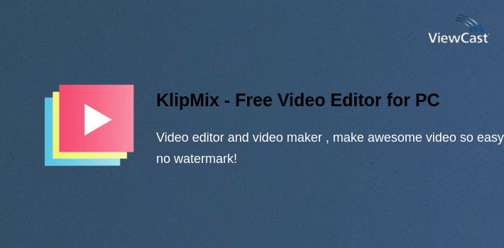 KlipMix - Free Video Editor for PC screenshot