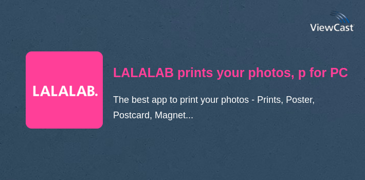 LALALAB prints your photos, photobooks and magnets for PC screenshot