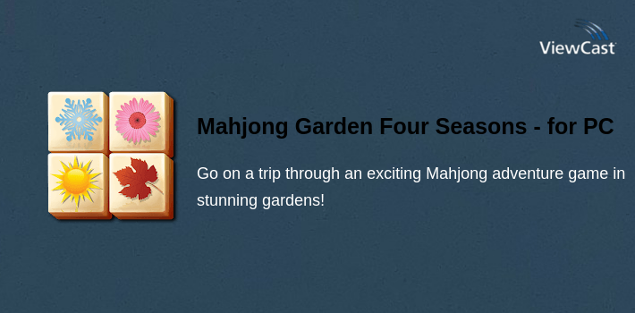 Mahjong Garden Four Seasons - Free Tile Game for PC screenshot