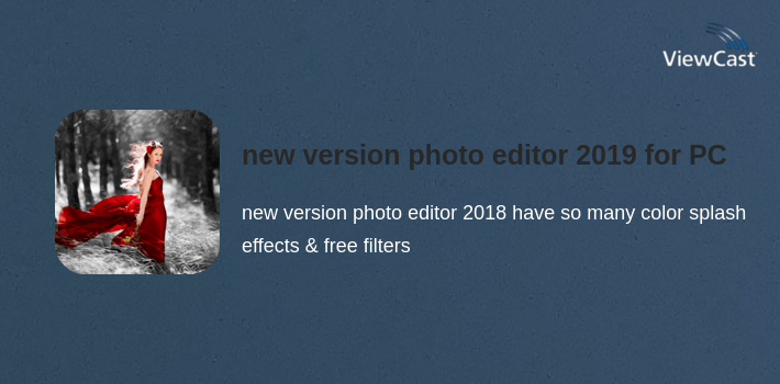 new version photo editor 2019 for PC screenshot