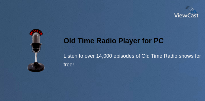 Old Time Radio Player for PC screenshot