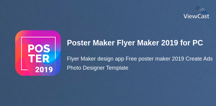 Poster Maker Flyer Maker 2019 free Ads Page Design for PC screenshot