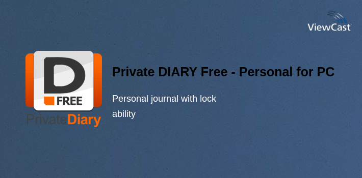 Private DIARY Free - Personal journal for PC screenshot