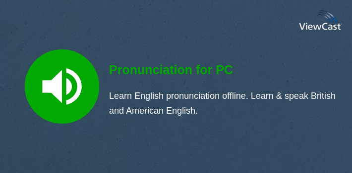 Pronunciation for PC screenshot