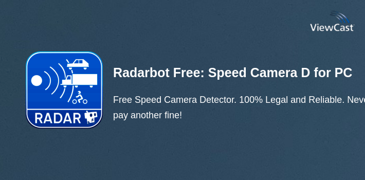 Radarbot Free: Speed Camera Detector & Speedometer for PC screenshot