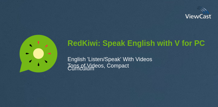 RedKiwi: Speak English with Videos for PC screenshot