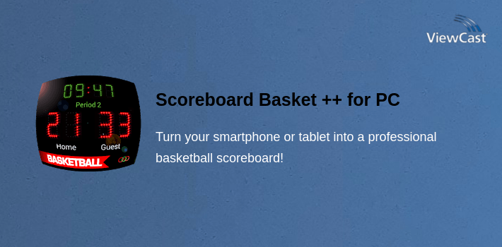 Scoreboard Basket ++ for PC screenshot