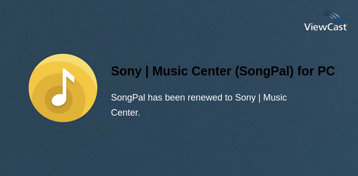 Sony | Music Center (SongPal) for PC screenshot