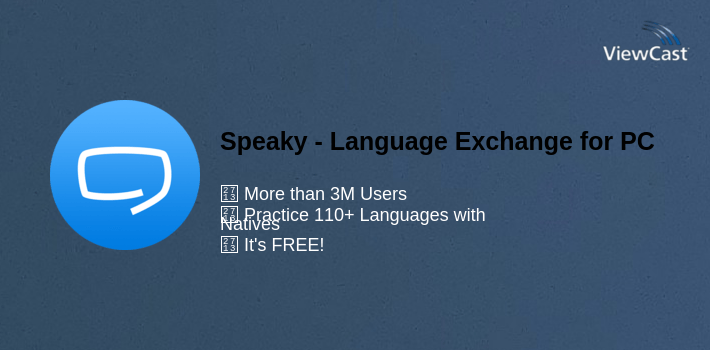 Speaky - Language Exchange for PC screenshot