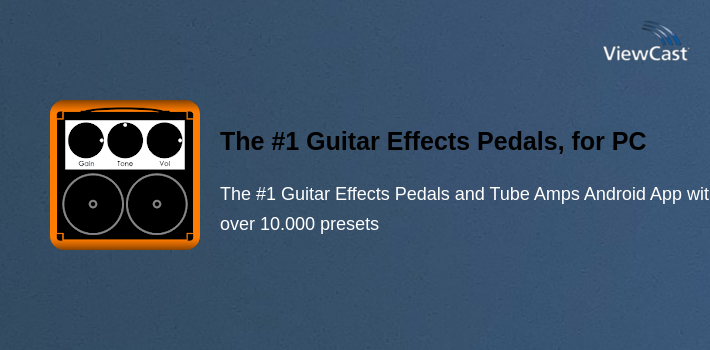 The #1 Guitar Effects Pedals, Guitar Amp - Deplike for PC screenshot