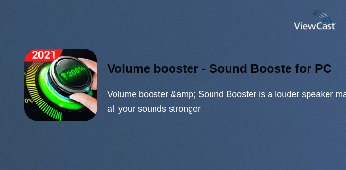Volume booster - Sound Booster & Music Equalizer for PC screenshot