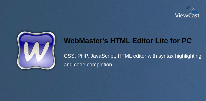 WebMaster's HTML Editor Lite for PC screenshot