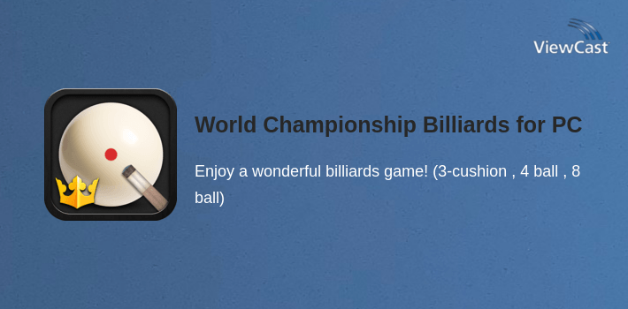 World Championship Billiards for PC screenshot