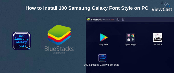 How to Install 100 Samsung Galaxy Font Style on PC