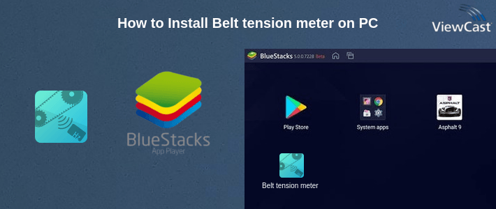 How to Install Belt tension meter on PC