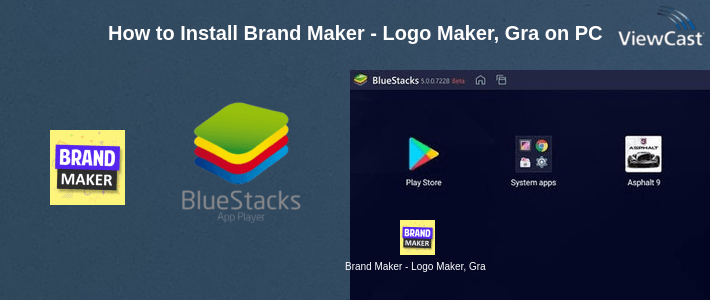 How to Install Brand Maker - Logo Maker, Graphic Design App on PC