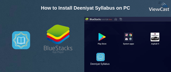 How to Install Deeniyat Syllabus on PC