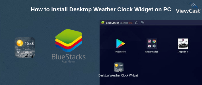 How to Install Desktop Weather Clock Widget on PC