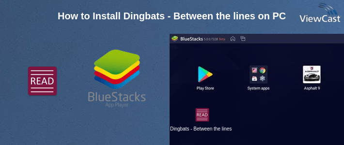 How to Install Dingbats - Between the lines on PC