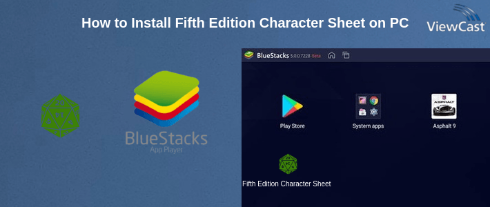 How to Install Fifth Edition Character Sheet on PC