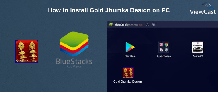 How to Install Gold Jhumka Design on PC