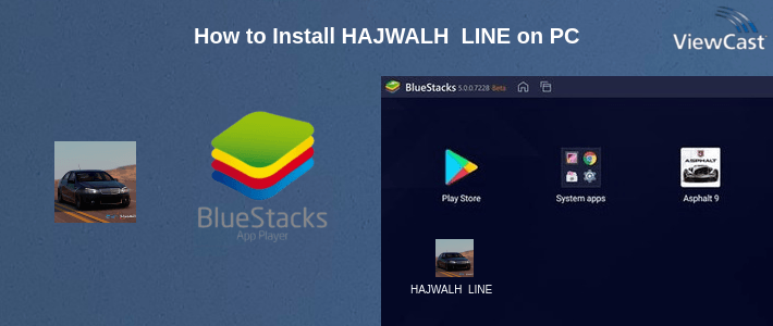 How to Install HAJWALH  LINE on PC