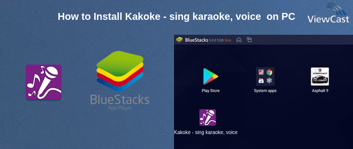 How to Install Kakoke - sing karaoke, voice recorder, singing app on PC