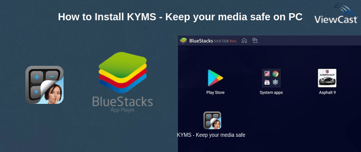 How to Install KYMS - Keep your media safe on PC