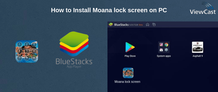 How to Install Moana lock screen on PC