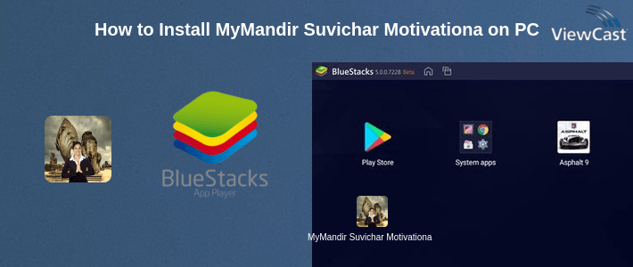 How to Install MyMandir Suvichar Motivational-Temple Photo Editor on PC