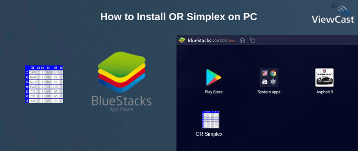 How to Install OR Simplex on PC