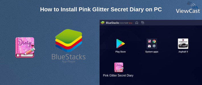 How to Install Pink Glitter Secret Diary on PC